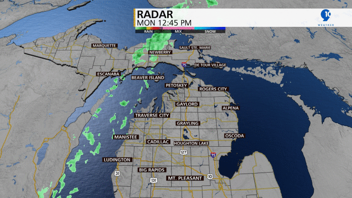 Northern Michigan Doppler Radar courtesy of 9and10news.com
